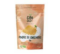 Gingembre en Poudre Bio - 150g. Poudre de Gingembre Bio pour Thé ou Tisane ou les Épice à Utiliser Dans la Cuisine. Culture Biologique.