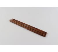 KnitPro 31009 Jeu de 5 Aiguilles en Bois Naturel/Marron 15 cm 4 mm, Natur/Braun, 15cm, 4mm, Set de 5 Pièces