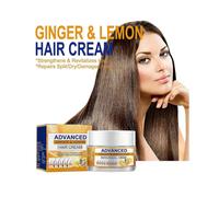 Ginger and Lemon Hair Growth Cream, Hair Regrowth Serum for Hair Loss and Thinning Hair Treatment