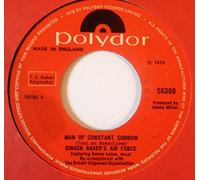 GINGER BAKER'S AIR FORCE - MAN OF CONSTANT SORROW 7 INCH (7" VINYL 45) UK POLYDOR 1970