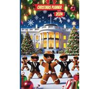 Ginger Bread Man Christmas Planner 2024: USA Edition Organizer Book to Plan your Holiday!