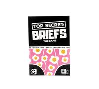 Ginger Fox Jeu de fête Top Secret Briefs | Jeu de devinettes hilarant à partir de 8 ans | Découvrez qui a quel sous-vêtement | Jeu amusant et attrayant pour les amis et la famille | Idéal pour les
