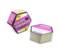 Ginger Fox Jeux de cartes familiaux classiques Charades | Le jeu de fête de voyage | Excellent moyen de divertir les enfants cet été | Jouable à l'intérieur et à l'extérieur | Amusant Guess The Mime