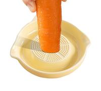 Ginger Garlic Grinder Plate - Compact Kitchen Shredder, Efficient Food Prep Accessory, Safe Non-Slip Tool for Turmeric Onion Cheese | Cooking, Restaurant, Restaurant, Household Culinary Use