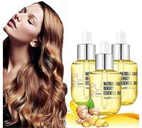 Ginger Hair Serum,Hair Growth Serum,Natural Hair Density Essential Oil,Ginger Essence Hair Serum,Thinning Treatment Hair Growth Oil,Fast Regrowth Oil Serum for Hair Loss (3pcs)