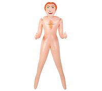 Ginger John Poupée Gonflable - Mariage Enterrement de Vie de Jeune Fille Accessoire Photomaton Homme Gonflable 150cm EVJF et EVG Decoration