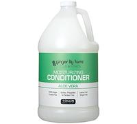 Ginger Lily Farms Club & Fitness Après-shampoing hydratant à l'aloe vera, 100 % végétalien, parabène, sulfate, phosphate, gluten et sans cruauté envers les animaux, 3,8 l