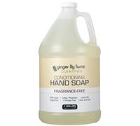 Ginger Lily Farms Club & Fitness Conditioning Liquid Hand Soap Refill, 100% Vegan & Cruelty-Free, sans parfum, 1 Gallon (128 fl oz)