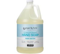 Ginger Lily Farms Club & Fitness Recharge de savon liquide pour lavage des mains 100 % végétalien et sans cruauté envers les animaux, parfum eau de pluie, 1