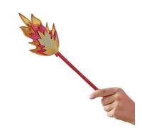 Ginger Ray Baguette de dragon de feu rouge pour garçons avec flammes pour anniversaires et fêtes costumées Taille : 33 cm