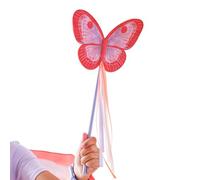 Ginger Ray Baguette papillon lilas pour filles avec décoration papillon et rubans pour anniversaires et fêtes costumées Taille : 33 cm