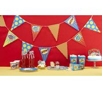 Ginger Ray Banderole Pop Art Superhero Party