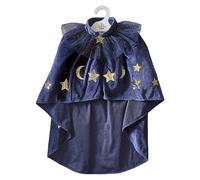 Ginger Ray Cape en velours bleu marine pour fille pour fête costumée d'Halloween
