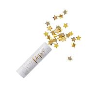 Ginger Ray Confettis Cannon Party Popper Shooter Gold Star Air comprimé