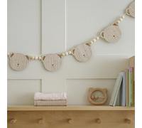 Ginger Ray Décoration en Bois Ours en Peluche et Perles - 1,5 m