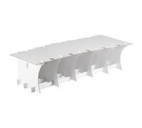 Ginger Ray- Décoration pour mariage-20 cm x 80 cm, Grazing Board and, Blanc