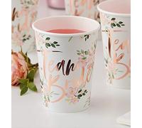 Ginger Ray Ensemble de fête floral pour enterrement de vie de jeune fille