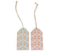 Ginger Ray Etiquettes Cadeau, Woodland Friends