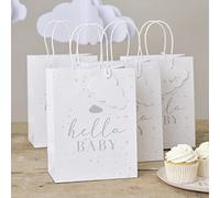 Ginger Ray HBA-114 Sac cadeau Hello Baby-Nuages Crème