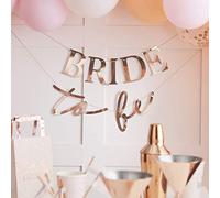 Ginger Ray HN-812 Banderole décorative à suspendre pour enterrement de vie de jeune fille avec inscription « Bride to Be », 350 g, grande taille