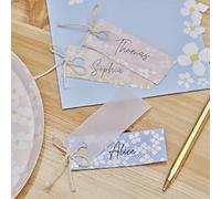 Ginger Ray- Lot de 10 Marque-Places en Papier, SP-619, Multicolore