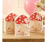 Ginger Ray Lot de 5 sacs de fête en forme de champignon féérique