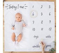 Ginger Ray -OB-129- Décoration - Tapis Milestone « Oh Baby », pour les plus beaux souvenirs!
