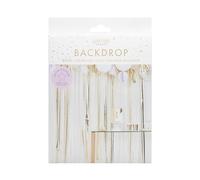 Ginger Ray Toile de Fond dorée métallisée