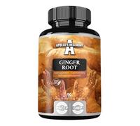 Ginger Root 500 mg, Extract contains 5% Gingerols, 90 Vegan Capsules, 3 Months Supply, Ginger Herbal Supplements for Digestive Comfort and Immune Support - by Apollo's Hegemony