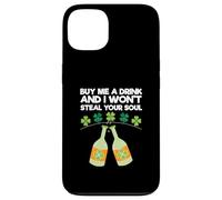 Ginger St. Patrick, Offre-Moi Un Verre et Je ne volerai Pas Ton âme Coque pour iPhone 13