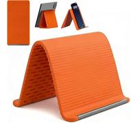 GINGER TECH Support de téléphone flexible et pliable en silicone, support de téléphone multi-angle réglable pour bureau, pour tous les téléphones portables, ordinateurs portables, tablettes, pliable