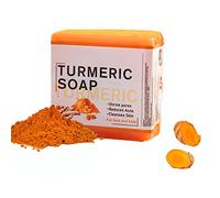Ginger Turmeric Soap, For Acne And Dark Spots, All Skin Types, Soap Bar For Face Body Cleansing Bath Soap For Women Men (3 pcs)