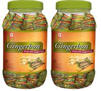 GINGERBON - Bonbons au Gingembre, (1 X 620 GR) (Lot de 2)