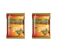 GINGERBON - Bonbons au gingembre et à la menthe - (1 X 125 GR) (Lot de 2)