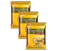 GINGERBON Bonbons Gingembre Miel Citron 0.12 kg 1 Unité (Lot de 3)