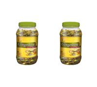 GINGERBON Bonbons Gingembre Miel Citron 0.62 kg 1 Unité (Lot de 2)