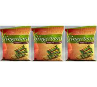 Gingerbon Permen Jahe Bonbons au gingembre à mâcher - Original, 125 grammes (lot de 3)