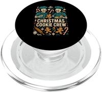 Gingerbread Baking Christmas Cookie Crew Fun Women PopSockets PopGrip pour MagSafe
