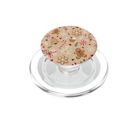 Gingerbread Candy Cane PopSockets PopGrip pour MagSafe