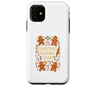 Gingerbread Christmas Baking Team Cute Woman's Cookies Coque pour iPhone 11