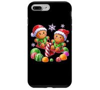Gingerbread Friends Balançoire de Noël Coque pour iPhone 7 Plus/8 Plus