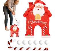 Gingerbread Golf Game Set - Funny Chritmas Games. Portable Mini Golf Course Set | Indoor Outdoor Portable Family Holiday Mini Toy for Family Room Party Holiday Gatherings Carnival
