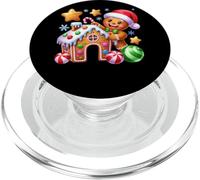 Gingerbread House Fun Christmas Cheer PopSockets PopGrip pour MagSafe