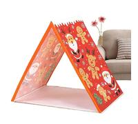 Gingerbread House Tent | Detachable Indoor Party Game Play Housee | Christmas Indoors Playhouse for Home Farmhouse Study Kid's Room Bedroom Basement Attic Photography
