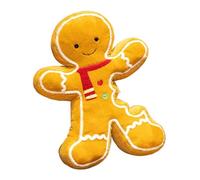 Gingerbread Man Christmas Cushion Plance Body Oreiller Decoration Oreiller - Jolie décoration de Vacances Articles intérieurs de Noël Qui Peuvent être appréciés par Les et Les Adultes Un couss