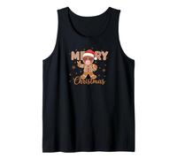 Gingerbread Man Cookie Icing Dad Mom Kids Christmas Débardeur