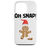 Gingerbread Man Oh Snap Cookie Christmas Stocking Stuffer Coque pour iPhone 13 Pro