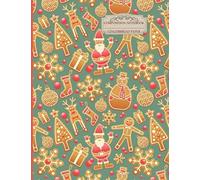 Gingerbread Paper Composition Notebook: Get Into The Holiday Spirit With This Festive Christmas Notebook/Journal. It Makes A Great Gift For Any Student, Teacher Or The Whole Family. Seasons Greetings!