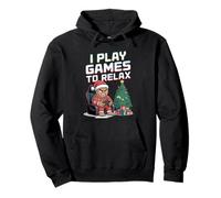 Gingerbread Rage Quittez Christmas Gamer Je Joue à des Jeux Sweat à Capuche