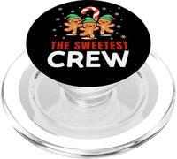 Gingerbread The Sweetest Crew Assortiment de Noël Amusant PopSockets PopGrip pour MagSafe